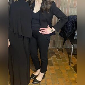 J. Crew 365 Black Pant Suit Size 2/4